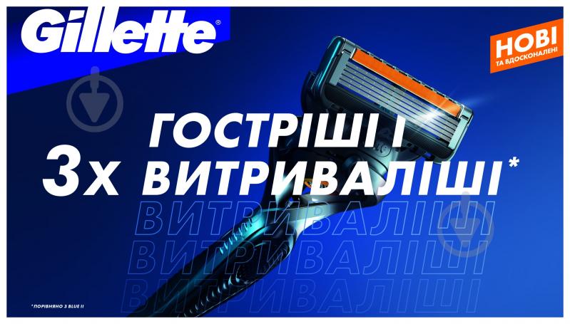 Змінний картридж Gillette Fusion 5 Proglide 4 шт. - фото 3