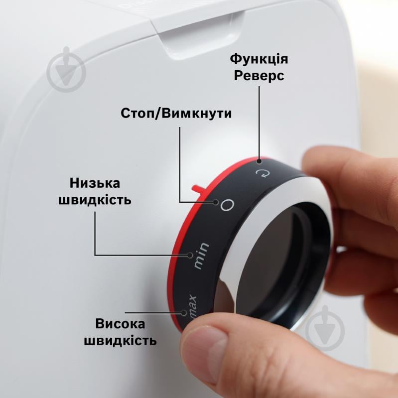 М'ясорубка Bosch MultiPower Series 4 MFWS420W - фото 4