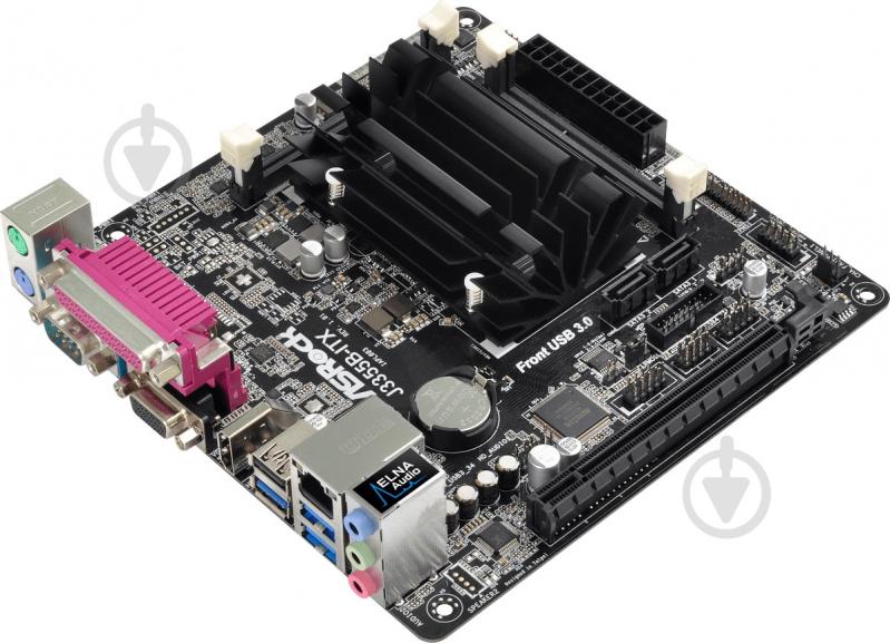 Материнская плата ASRock J3355B-ITX (Integrated CPU, SoC, mini ITX) - фото 1