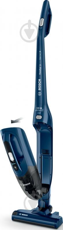 Пылесос аккумуляторный Bosch BCHF2MX20 blue - фото 4