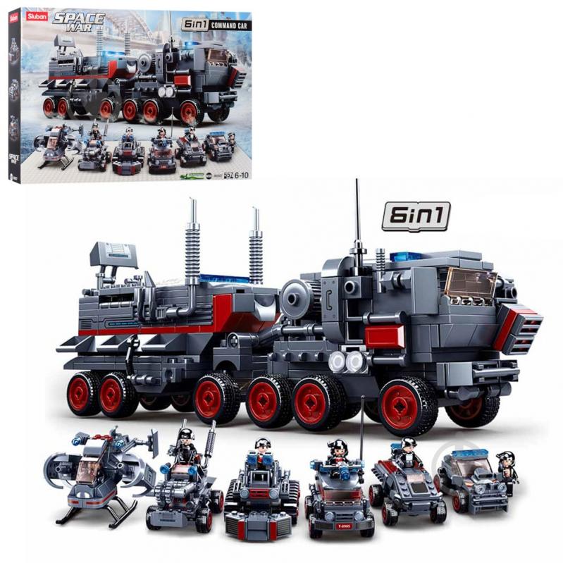 Конструктор Sluban Space War: Командная машина M38-B0927 - фото 2 Конструктор Sluban Space War: Командная машина M38-B0927 - фото 2