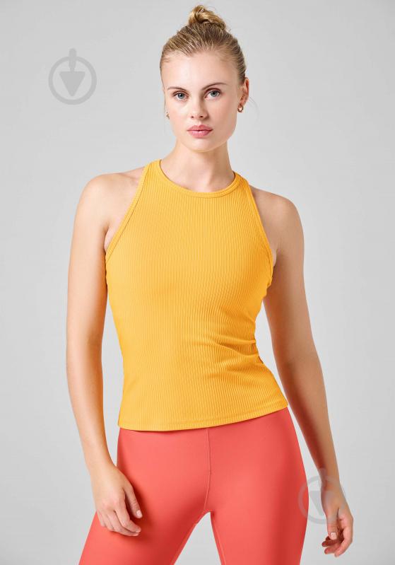 Футболка жін.  р.38 жовтий 24112-473 SIGNIFIED RIB TANK YELLOW GLAZE,34 Casall SS24 - фото 2