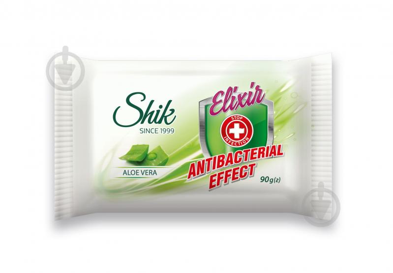 Мило Shik Elixir Antibacterial Алое 90 г - фото 1