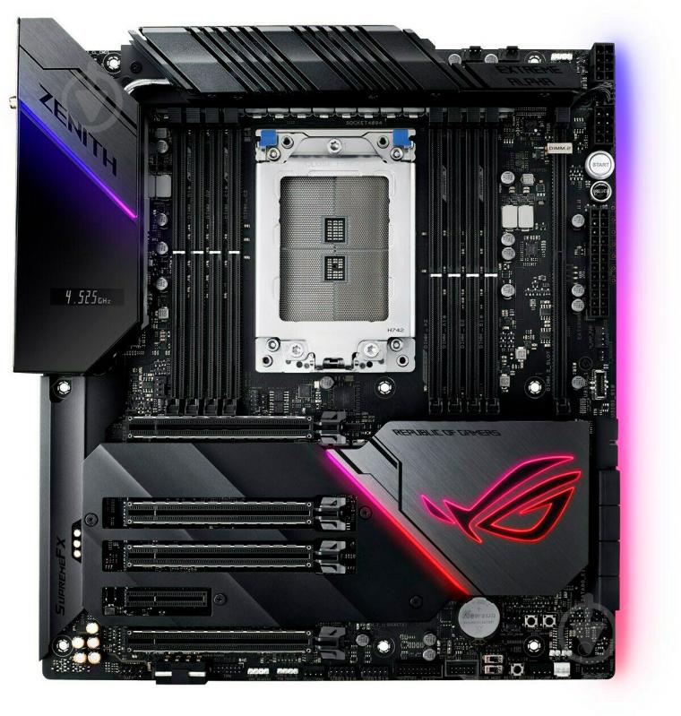 Материнська плата Asus ROG ZENITH EXTREME ALPHA (Socket TR4, AMD X399, E-ATX) - фото 2