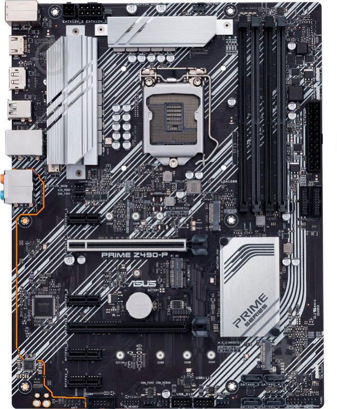 Материнская плата Asus PRIME Z490-P (Socket 1200, Intel Z490, ATX) - фото 2