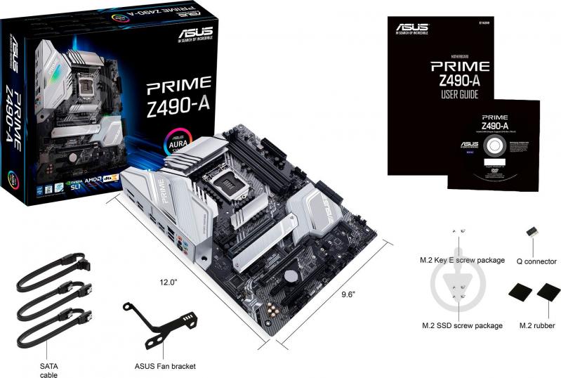 Материнская плата Asus PRIME Z490-A (Socket 1200, Intel Z490, ATX) - фото 5