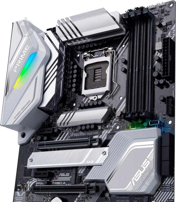 Материнская плата Asus PRIME Z490-A (Socket 1200, Intel Z490, ATX) - фото 3