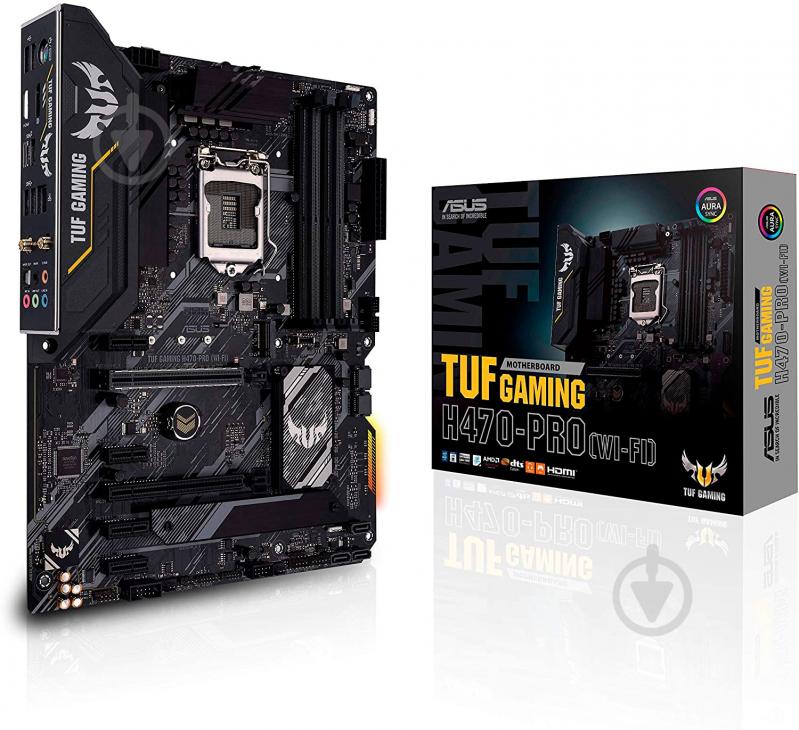Материнська плата Asus TUF GAMING H470-PRO (Socket 1200, Intel H470, ATX) - фото 8