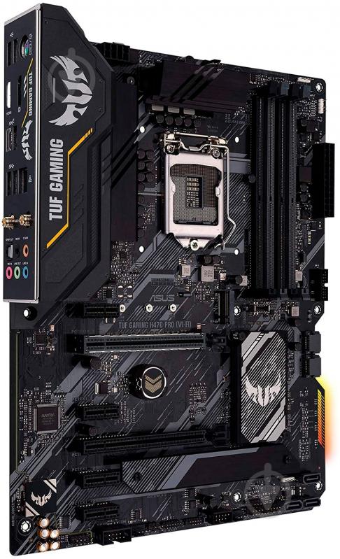 Материнська плата Asus TUF GAMING H470-PRO (Socket 1200, Intel H470, ATX) - фото 2