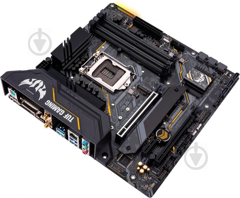 Материнская плата Asus TUF GAMING B460M-PLUS WI-FI (Socket 1200, Intel B460, mirco ATX) - фото 1