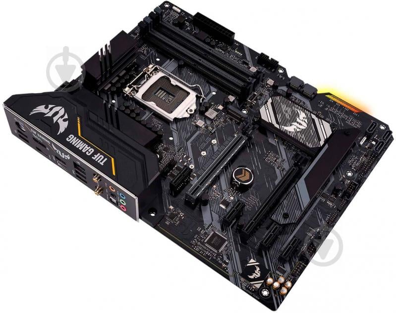 Материнська плата Asus TUF GAMING H470-PRO WI-FI (Socket 1200, Intel H470, ATX) - фото 1