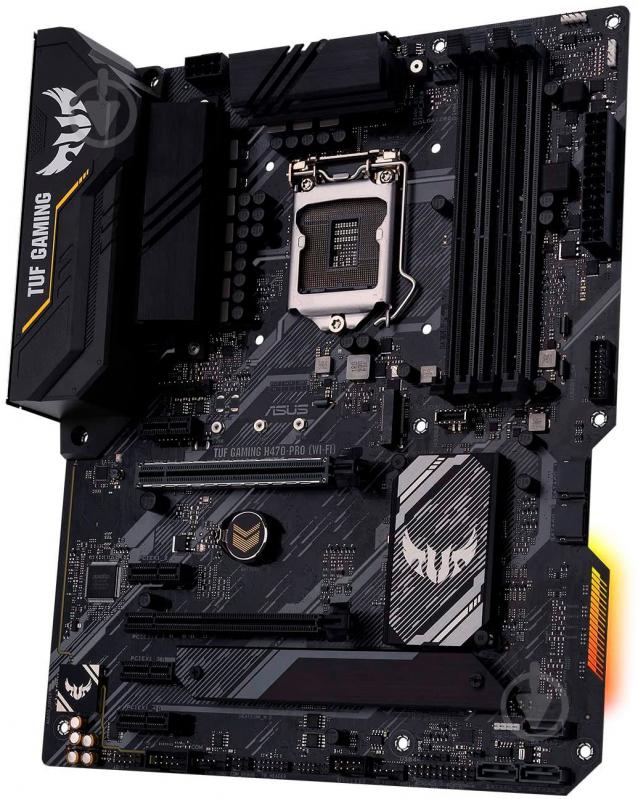 Материнська плата Asus TUF GAMING H470-PRO WI-FI (Socket 1200, Intel H470, ATX) - фото 4