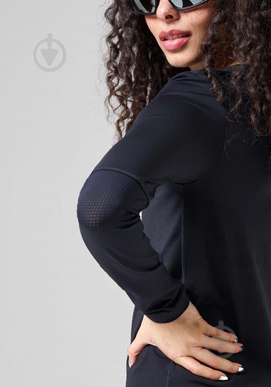 Футболка Casall ESSENTIAL MESH DETAIL LONG SLEEVE BLACK,34 20452-901 р.L черный - фото 5