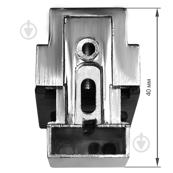 Держатель для полок Smart Quadro 28x55 мм 99092 хром - фото 5