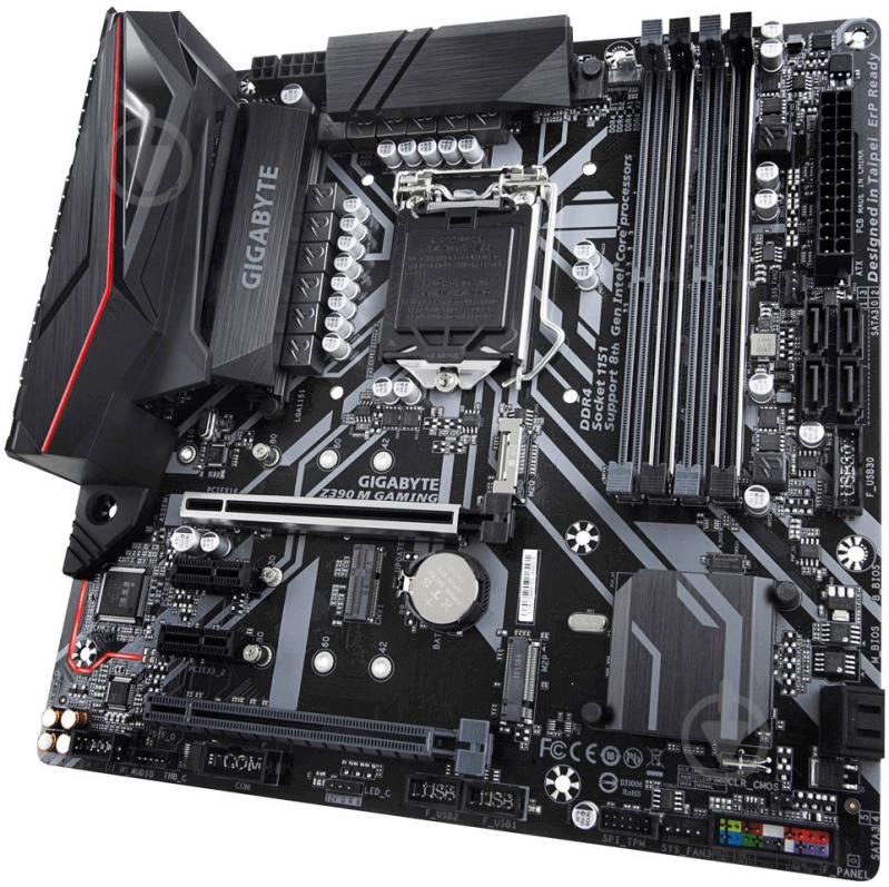 Материнская плата Gigabyte Z390 M GAMING (Socket 1151, Intel Z390, mirco ATX) - фото 3