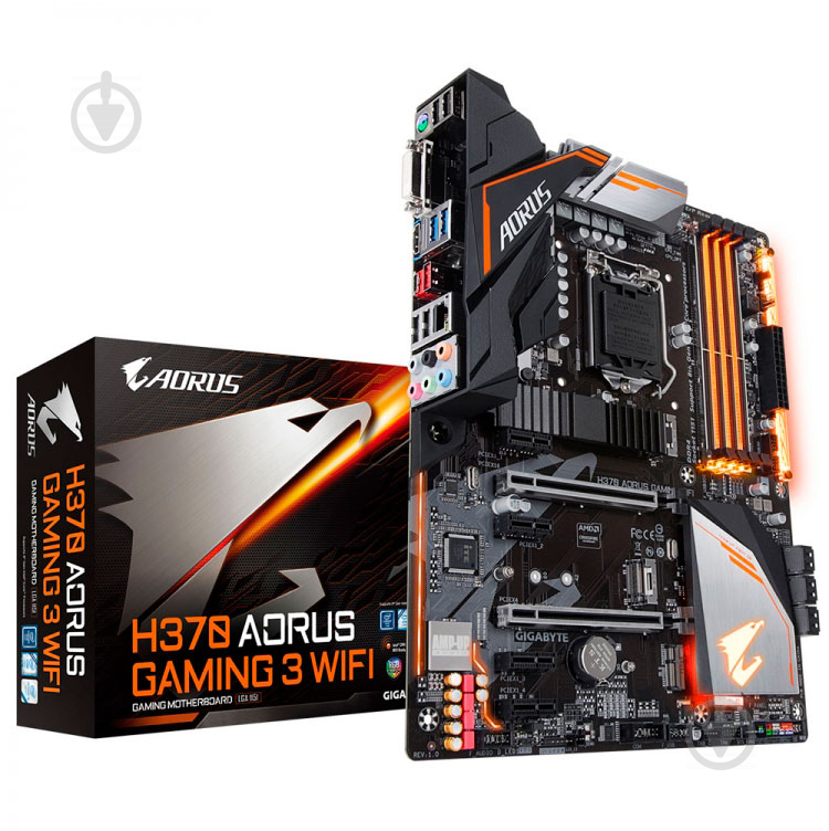 Материнская плата Gigabyte H370 AORUS GAMING 3 WIFI (Socket 1151, Intel H370, ATX) - фото 7