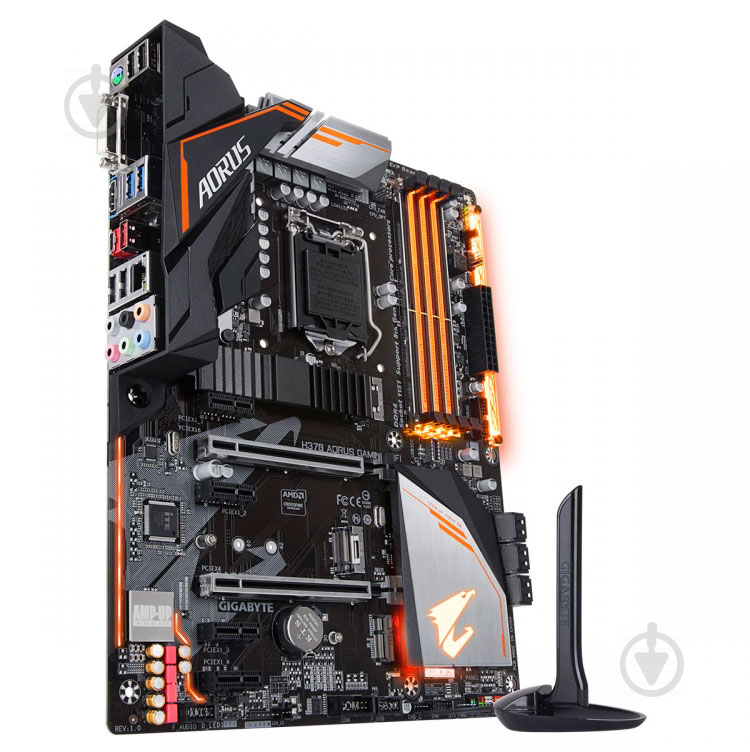 Материнская плата Gigabyte H370 AORUS GAMING 3 WIFI (Socket 1151, Intel H370, ATX) - фото 6