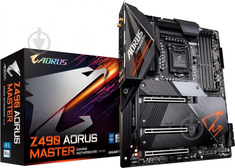 Материнская плата Gigabyte Z490 AORUS MASTER (Socket 1200, Intel Z490, ATX) - фото 5