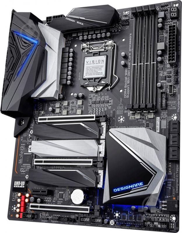 Материнська плата Gigabyte Z490 VISION D (Socket 1200, Intel Z490, ATX) - фото 3