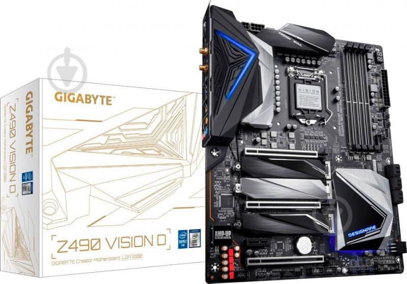 Материнська плата Gigabyte Z490 VISION D (Socket 1200, Intel Z490, ATX) - фото 5