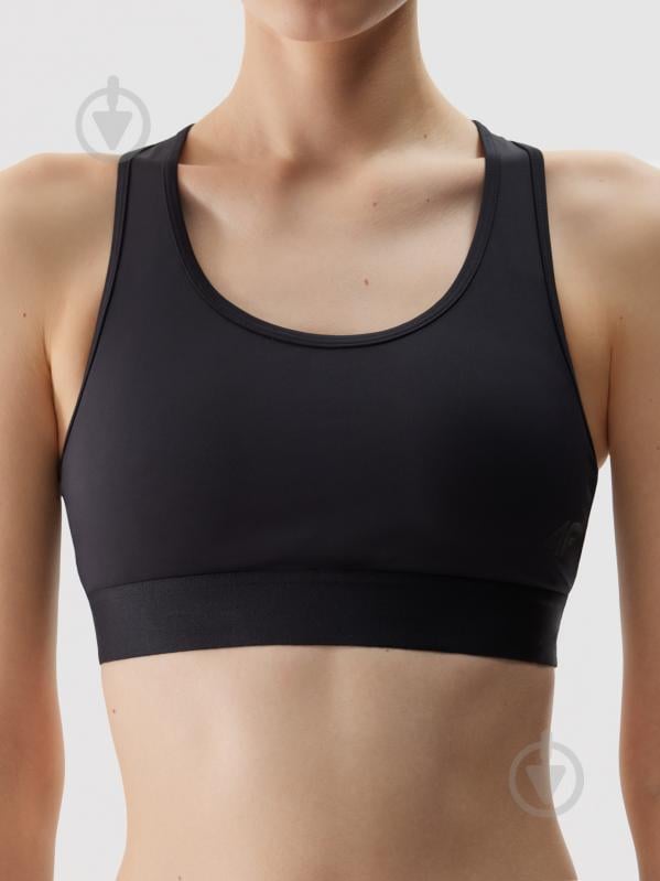 Бра 4F SPORT BRA F097 4FWSS24USBAF097-20S р.XS чорний - фото 5