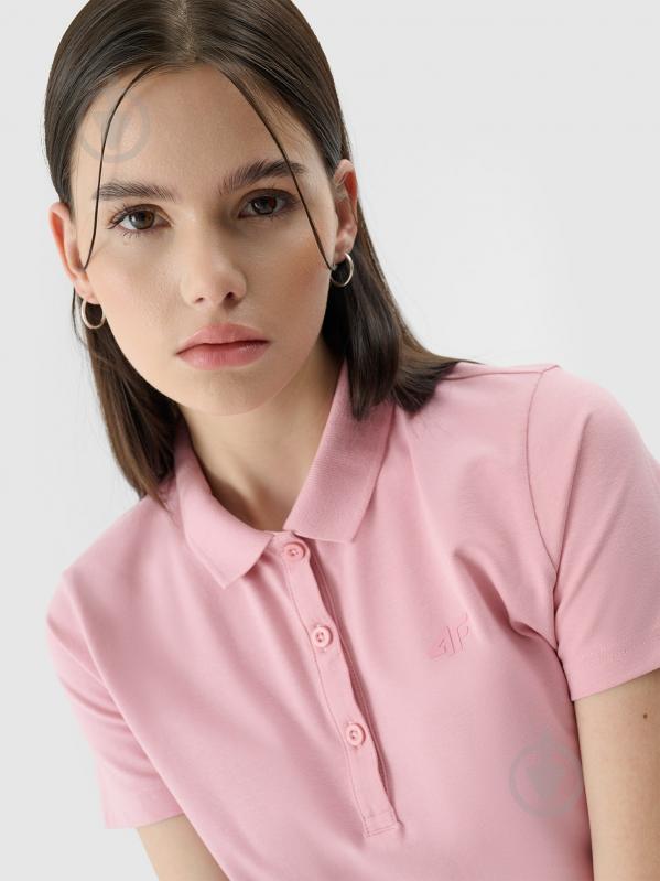 Поло 4F POLO SHIRT F514 4FWMM00TPTSF514-56S р.XL розовый - фото 2