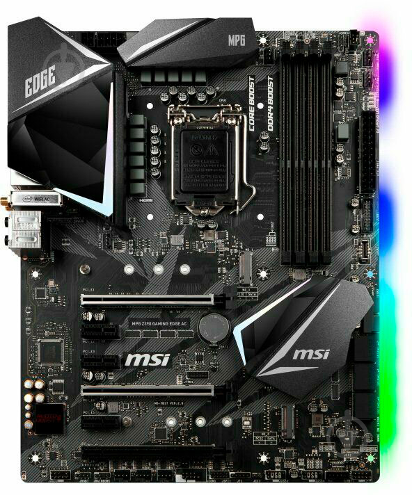 Материнская плата MSI MPG Z390 GAMING EDGE AC (Socket 1151, Intel Z390, ATX) - фото 2