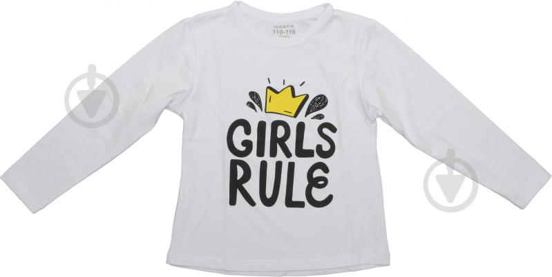 Джемпер для девочки KOSTA 0057-8 р.146 белый с рисунком - фото 2