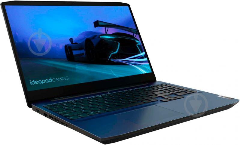 Ноутбук Lenovo IdeaPad Gaming 3 15ARH05 15,6 (82EY00P0RA) blue - фото 2