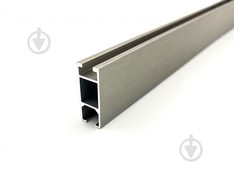 Комплект карнизу Quadrum G-Tech подвійний 14/200 см чорний/сталь профіль з чорними гачками - фото 7 Комплект карнизу Quadrum G-Tech подвійний 14/200 см чорний/сталь профіль з чорними гачками - фото 7