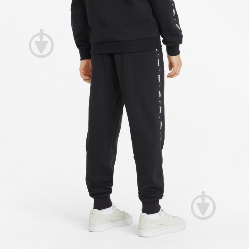 Брюки Puma ESS TAPE SWEATPANTS FL CL B BLACK 84730201 р. 152 черный - фото 4