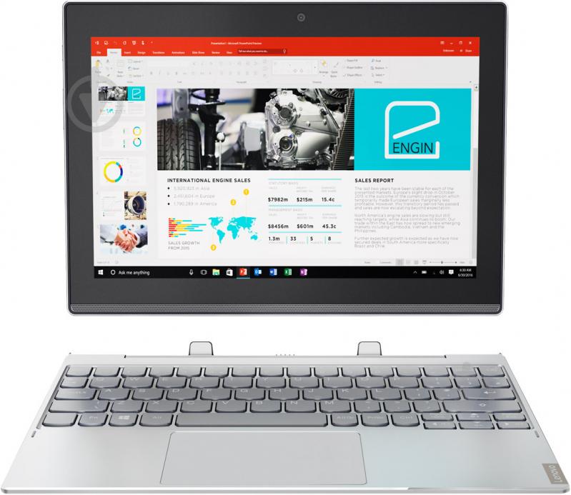 Ноутбук Lenovo IdeaPad Miix 320 10,1" (80XF0076RA) silver - фото 2