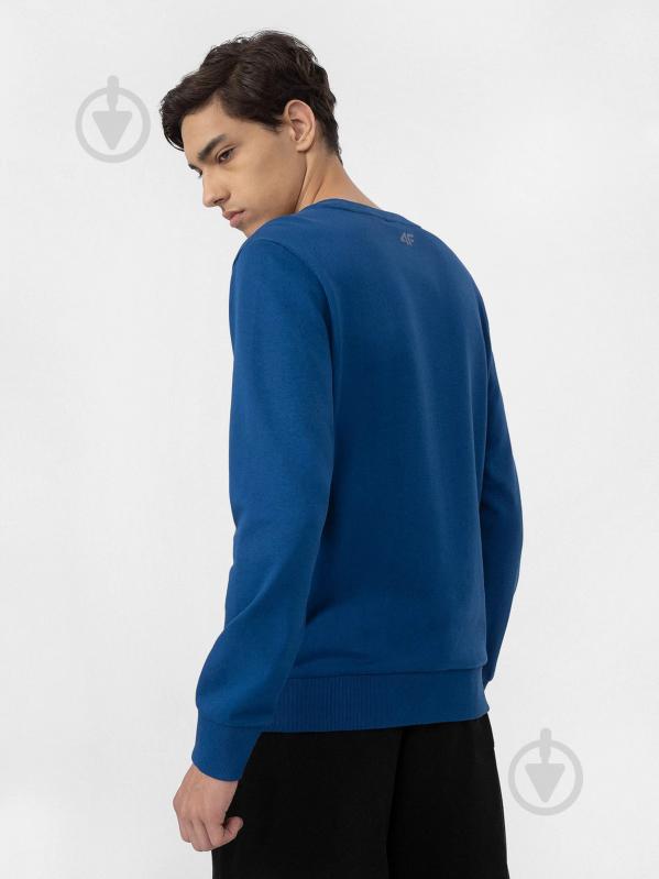 Світшот 4F SWEATSHIRT 4FAW22TSWSM470-36S р.L синій - фото 4