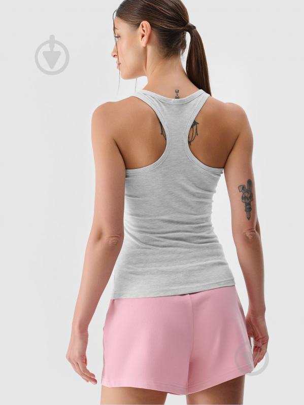 Майка 4F SLEEVELESS F124 4FWMM00TSLEF124-27M р.XL серый - фото 2 Майка 4F SLEEVELESS F124 4FWMM00TSLEF124-27M р.XL серый - фото 2