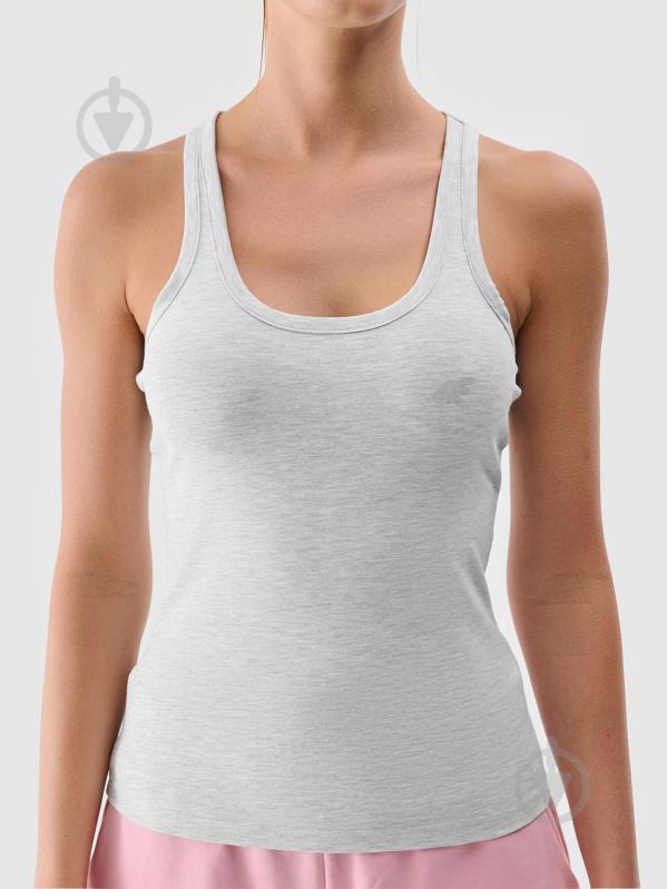 Майка 4F SLEEVELESS F124 4FWMM00TSLEF124-27M р.XL серый - фото 6 Майка 4F SLEEVELESS F124 4FWMM00TSLEF124-27M р.XL серый - фото 6