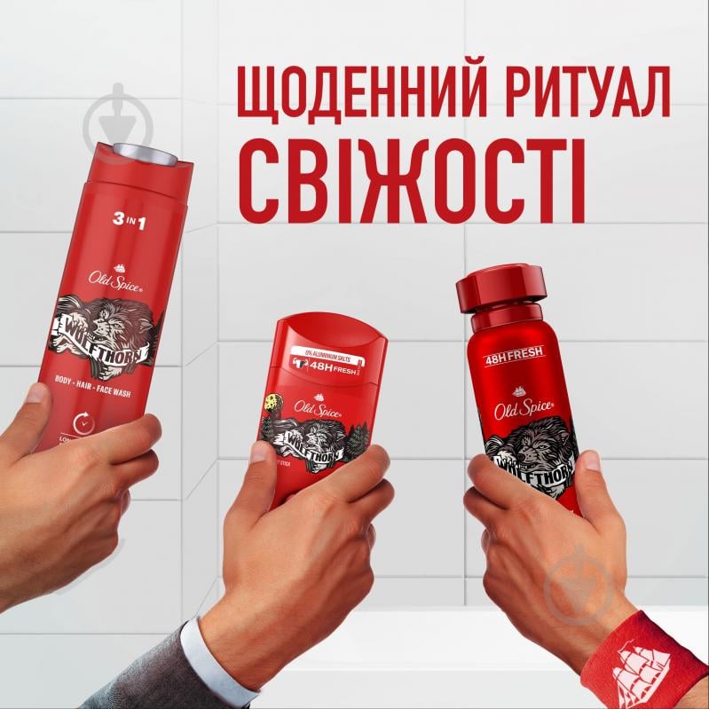 Дезодорант для чоловіків Old Spice Wolfthorn 50 мл - фото 5