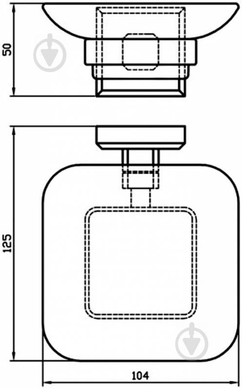 Мыльница Aqua Rodos Leonardo 9922 A - фото 3