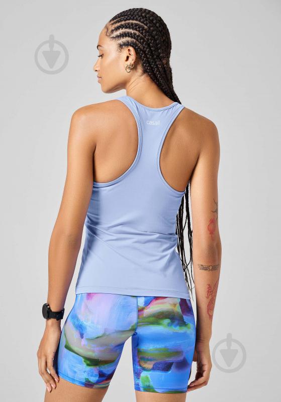 Футболка жін.  р.40 блакитний 20450-479 ESSENTIAL RACERBACK BREEZE BLUE,34 Casall SS24 - фото 2