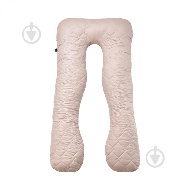 Подушка для вагітних Соня 140x75x20 см Sei Design бежевий - фото 1 Подушка для вагітних Соня 140x75x20 см Sei Design бежевий - фото 1