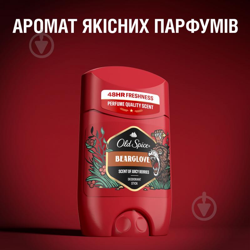 Дезодорант для чоловіків Old Spice Bearglove 50 мл - фото 6