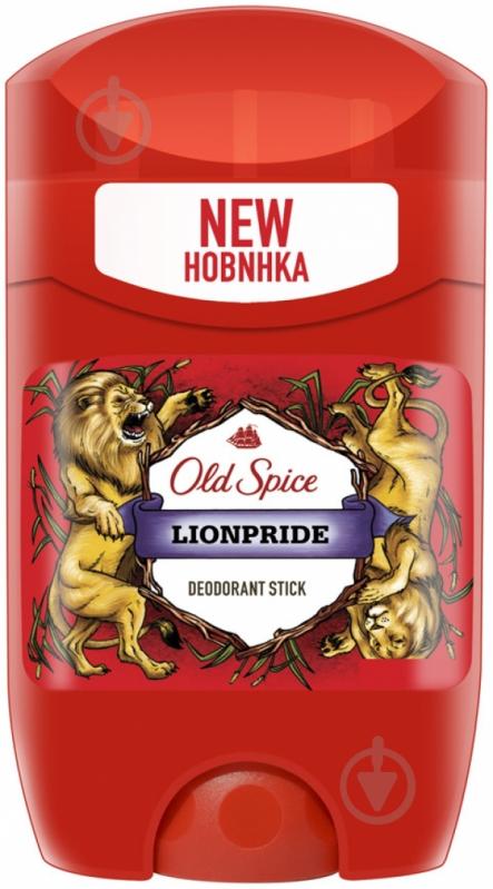 Антиперспірант для чоловіків Old Spice Lionpride 50 мл - фото 1
