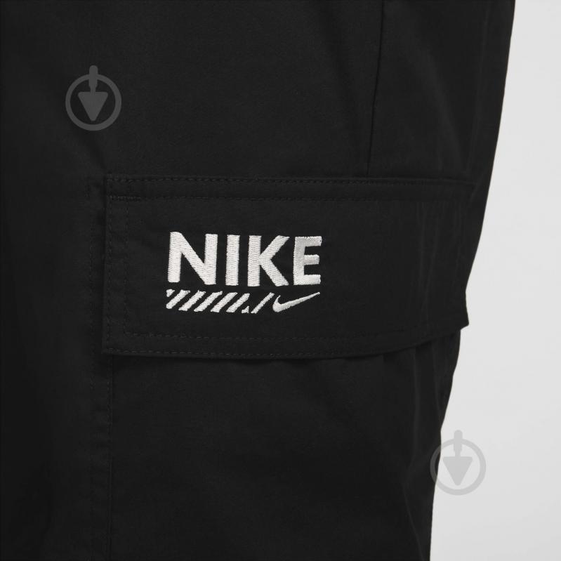 Брюки Nike W NSW WOVEN OS PANT HR GLS HM4322-010 р. L черный - фото 4