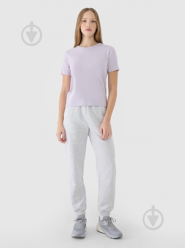 Футболка 4F TSHIRT F1991 4FWSS25TTSHF1991-52S р.XL фиолетовый - фото 4 Футболка 4F TSHIRT F1991 4FWSS25TTSHF1991-52S р.XL фиолетовый - фото 4