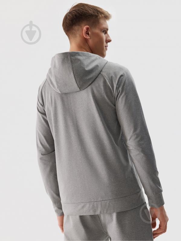 Джемпер 4F SWEATSHIRT FNK M268 4FWSS24TFSWM268-27M р.2XL сірий - фото 2