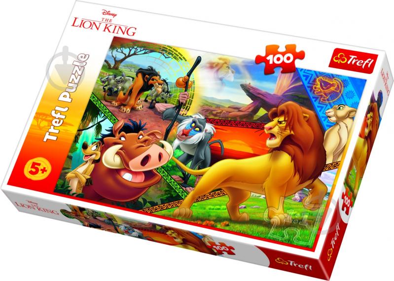 Пазлы Trefl Приключения Симбы 6335791 - фото 2