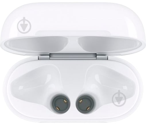 Футляр для наушников Apple Wireless Charging Case for AirPods Model A1938 white - фото 2