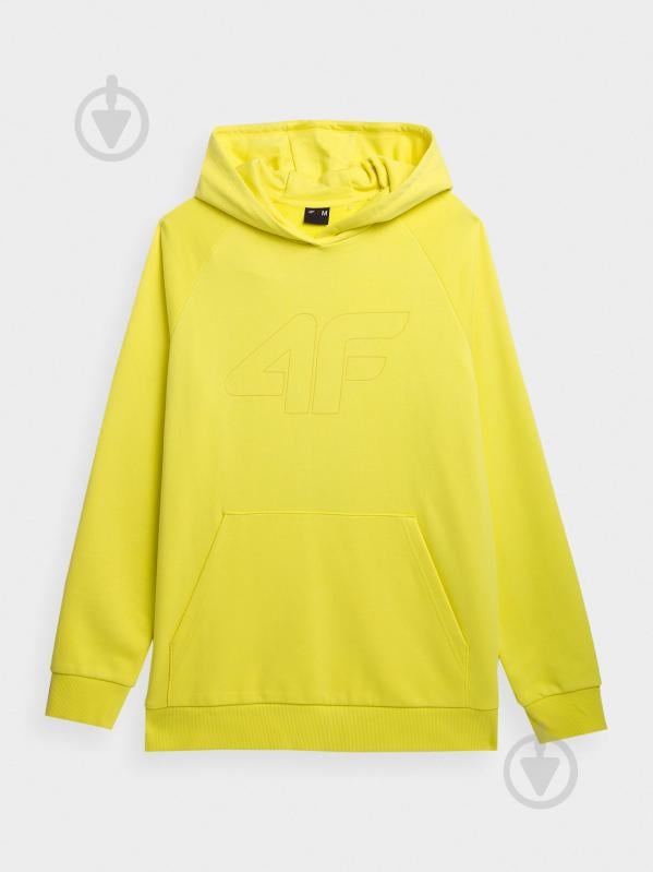 Джемпер 4F SWEATSHIRT M0869 4FSS23TSWSM0869-71S р.M жовтий - фото 1