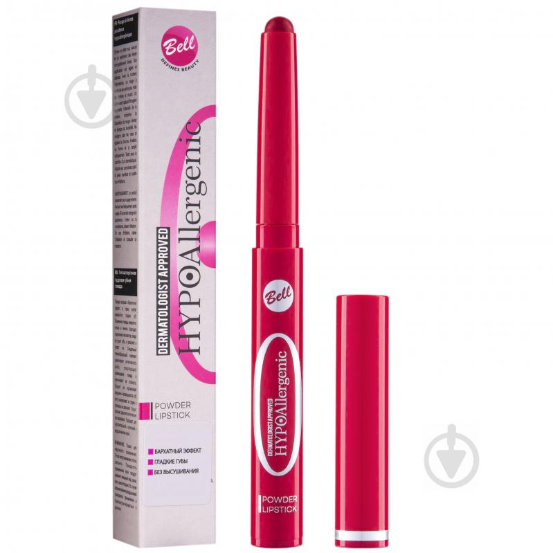 Помада-олівець Bell Hypo Allergenic Powder 05 strong pink 5 г - фото 1