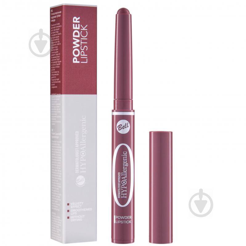 Помада-олівець Bell Hypo Allergenic Powder 06 mauve 5 г - фото 1