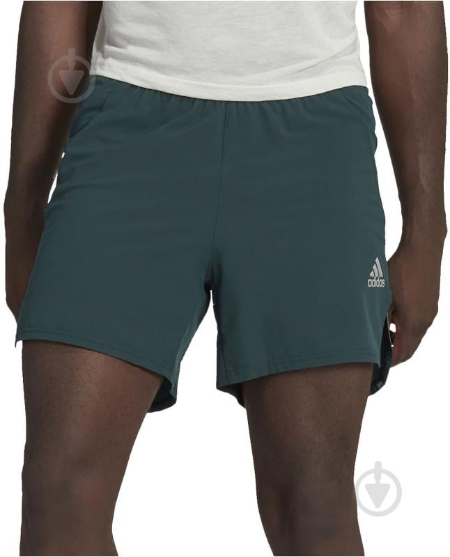 Шорты Adidas HL3940 р. M зеленый - фото 3